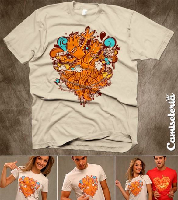 Vulcanicks custom t-shirt design by Rubens Scarelli