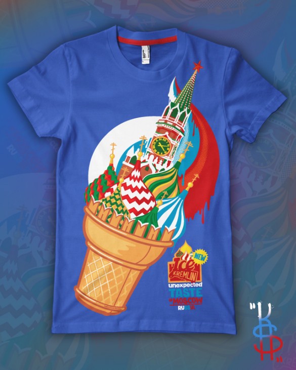 Kremlin custom t-shirt design