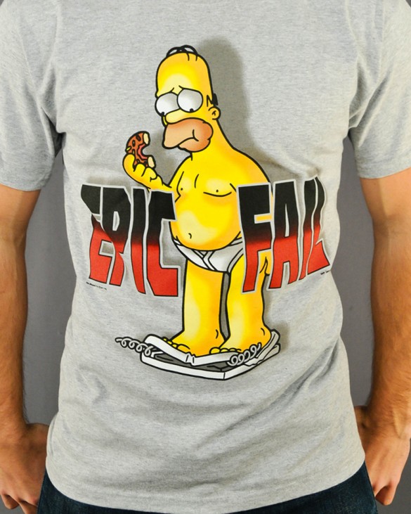 Simpsons Epic Fail T Shirt