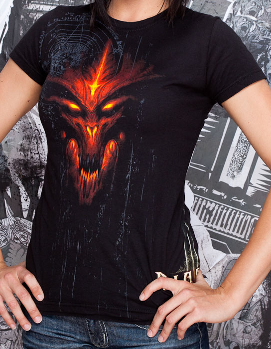 Diablo III t-shirt design from jinx custom tee design