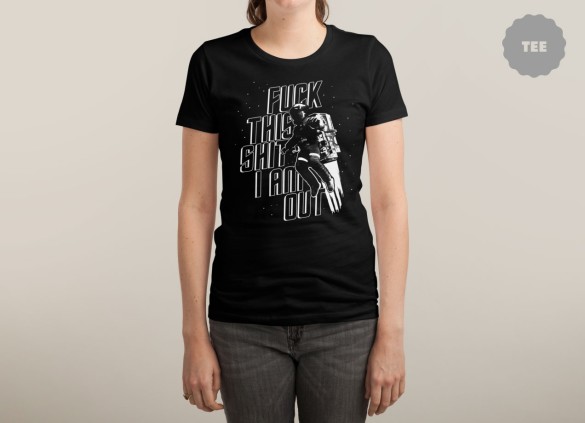 F@CK THIS T-shirt Design by ExplorerTales woman