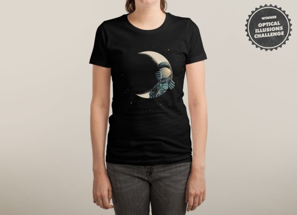 CRESCENT MOON T-shirt Design by CARBINE woman