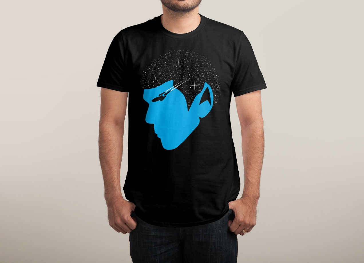 SPOCK t-shirt Design by RanyTotalLost man