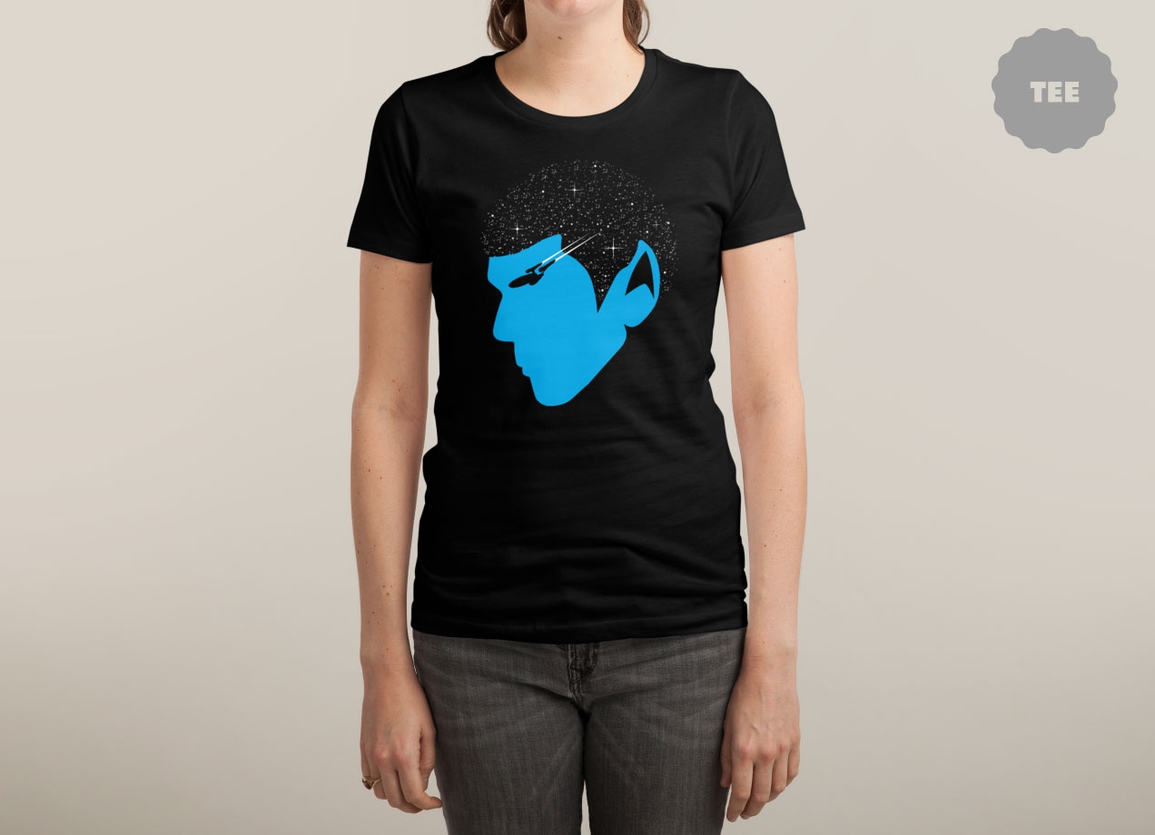 SPOCK t-shirt Design by RanyTotalLost woman