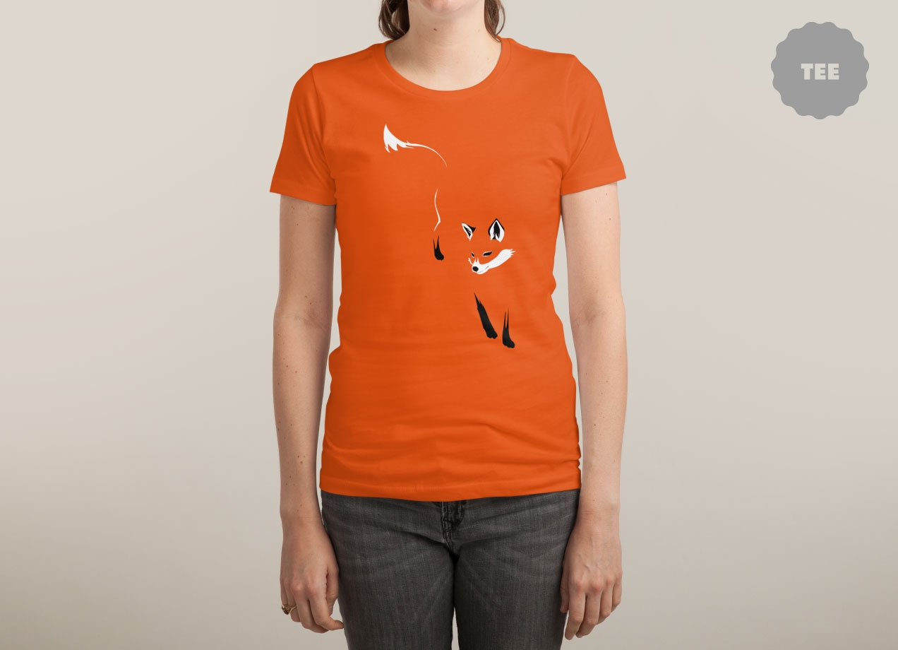 foxy-t-shirt-design-by-lixin-wang-woman