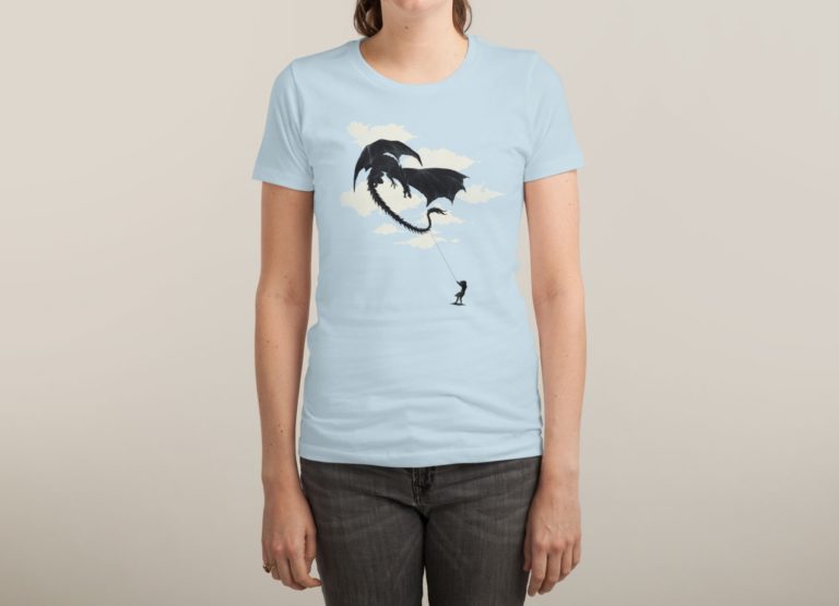 LITTLE GIRL PLAYING T-shirt Design - Fancy T-shirts