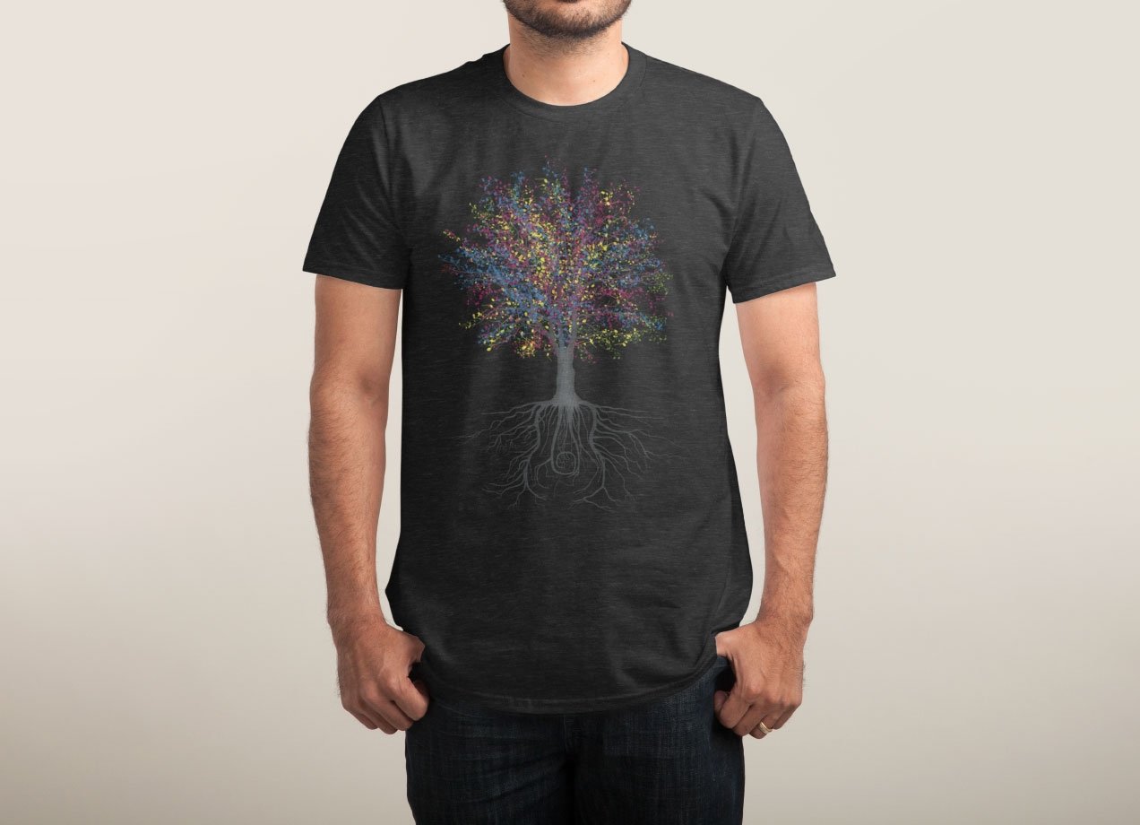 IT GROWS ON TREES T-shirt Design man