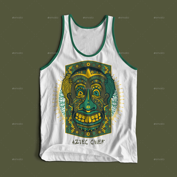 Aztec Chief Tshirt Design