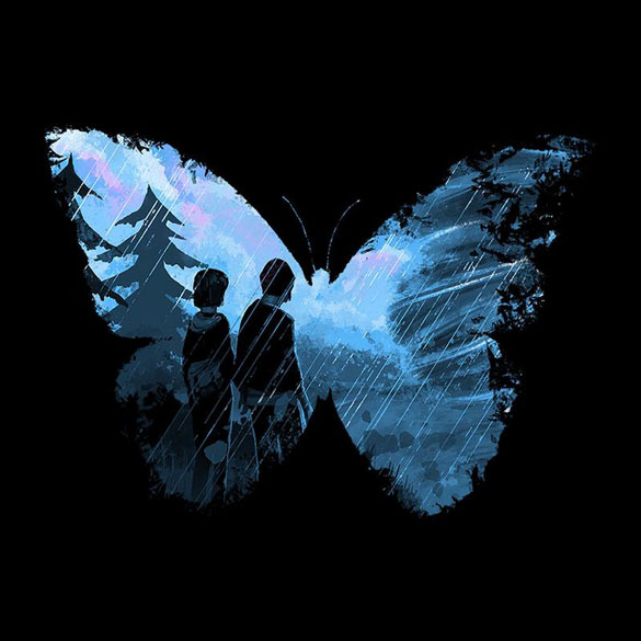 Choice Blue Butterfly Life Is Strange T-Shirt design