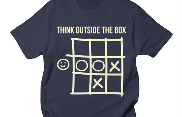 think outside the box t shirt