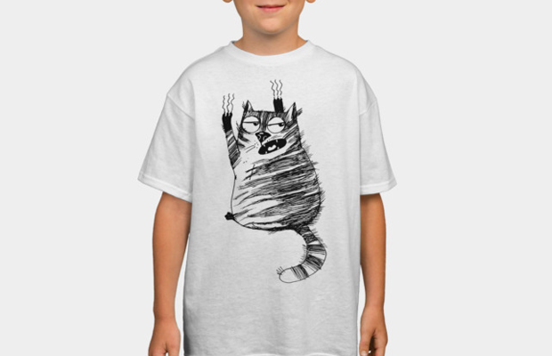 cat design for t shirt