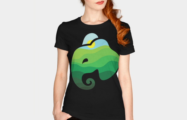 nature design t shirts