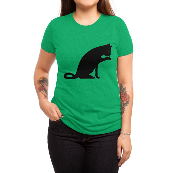 Cat t-shirt design