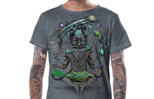 psychedelic star wars shirt