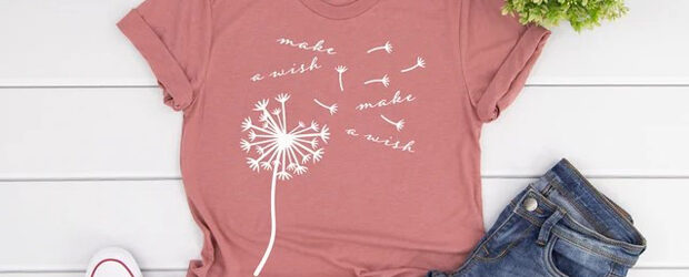 Dandelion Make a Wish t-shirt design