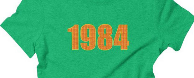1984 v.10 covid 19 t-shirt design