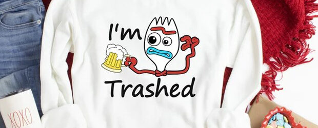 I'm Trashed t-shirt design