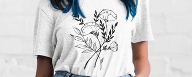 Flowers T-shirt design