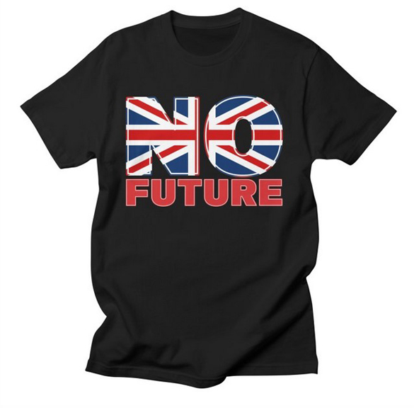 No future v.2 t-shirt design