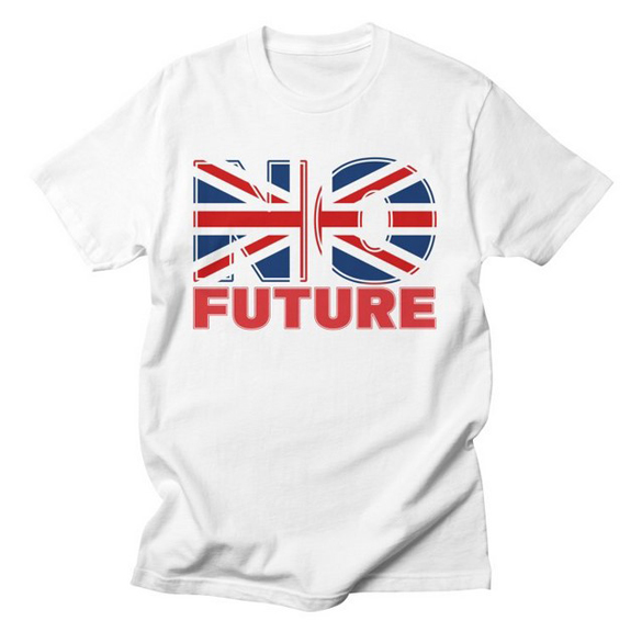 No future v.2 t-shirt design