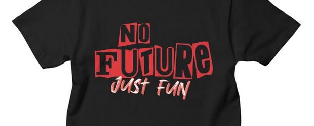 No future v.4 t-shirt design