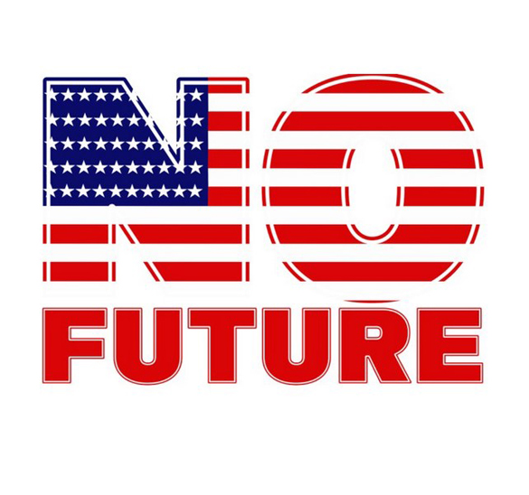 No future v.5 July 4th t-shirt design