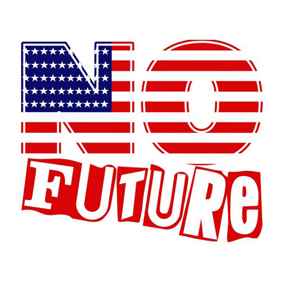 No future v.6 July 4th t-shirt design