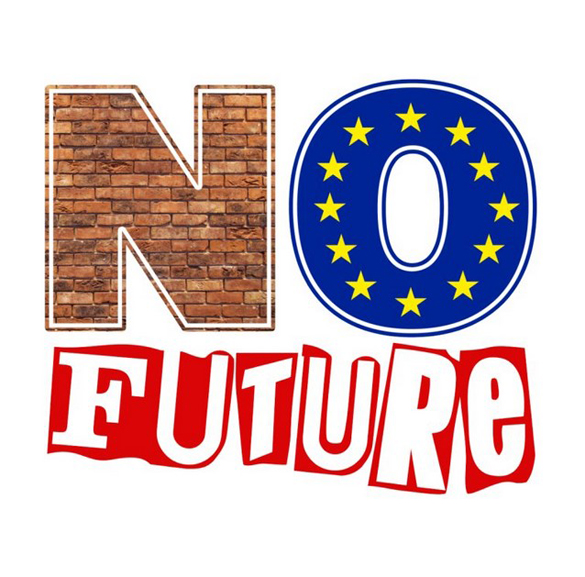No future v.7 European Union t-shirt design