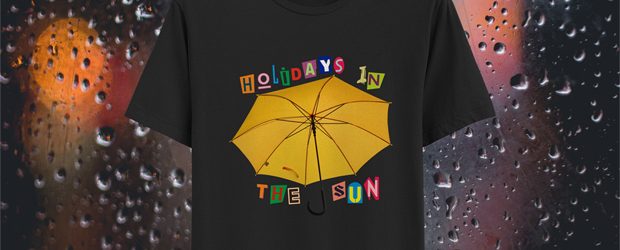 Holidays in the Sun v.1 t-shirt design