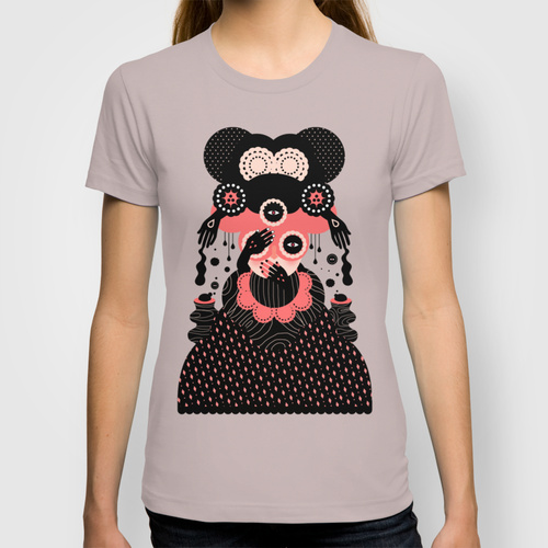 Hallucination custom t-shirt design by Muxxi
