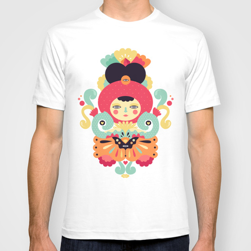 Keiko custom t-shirt design by Muxxi