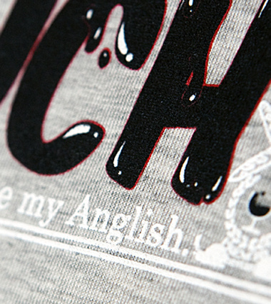 My Anglish FU very much details custom t-shirt design by IKS