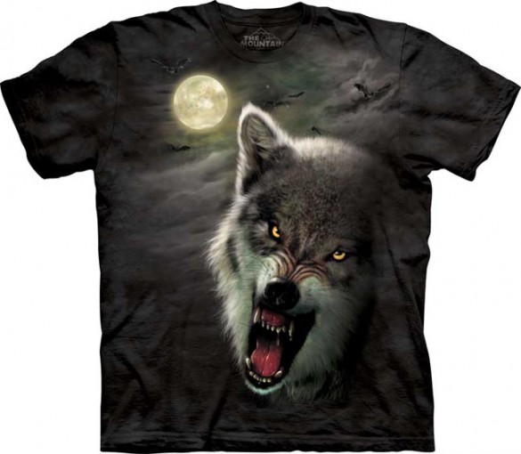 Night Wolf custom tee design