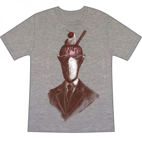 Sundae Best on Melange custom t-shirt design by vonmonkey