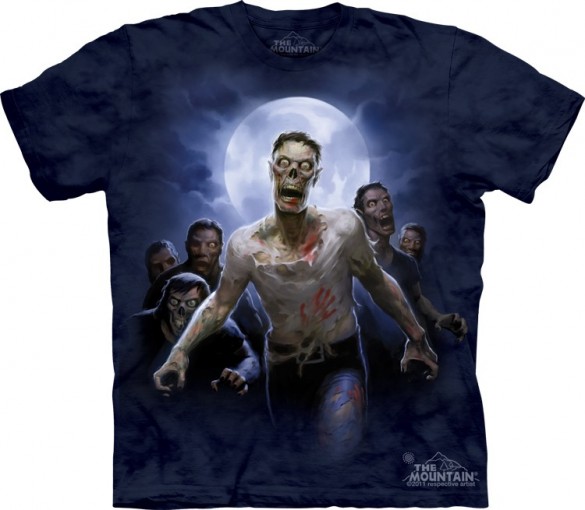 Zombie Horde zombies Halloween T-Shirt custom design