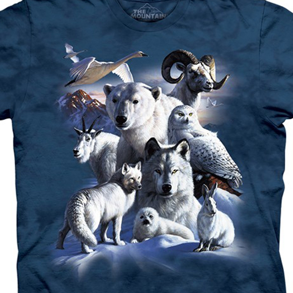 Artic Animals Custom T-shirt Design