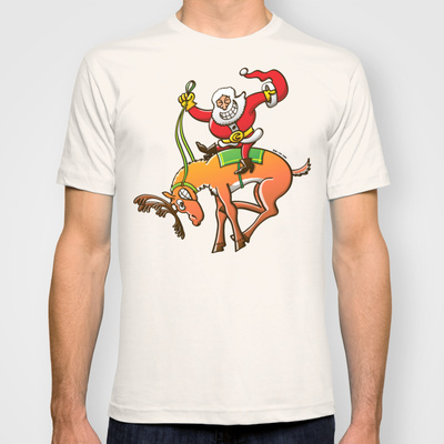 Christmas Rodeo Custom T-shirt Design