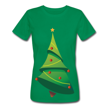 Christmas Tree T-Shirt Design Custom