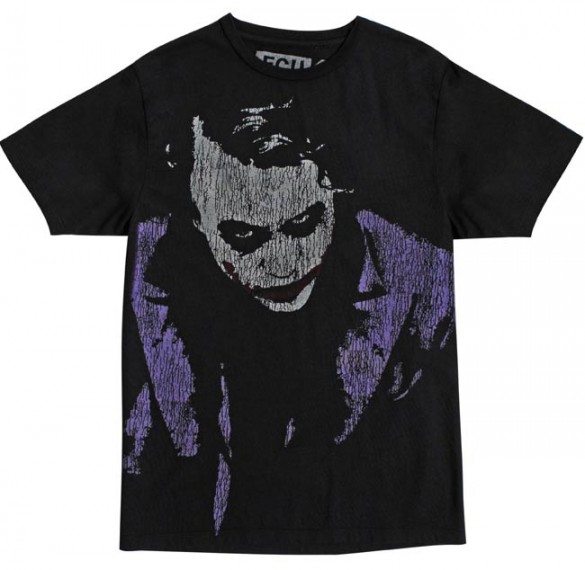 Dark Knight and Joker Tees from French Connection the joker batman the dark knight custom t-shirt design