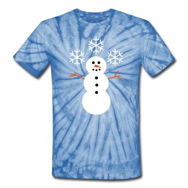 Happy Snowman T-shirt Design
