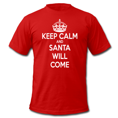 Keep Calm Santa T-Shirts