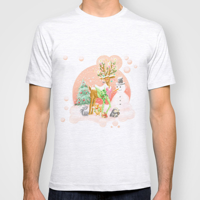 Reindeer Before Christmas T-shirt Design