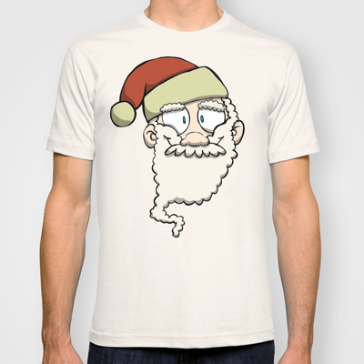 Santa Claus Custom T-shirt Design Face