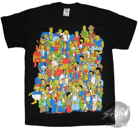 Simpsons Group T-Shirt