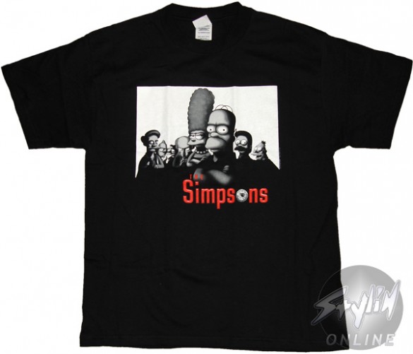 Simpsons Mobster T-Shirt
