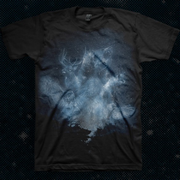 Spirits of the forest custom t-shirt design