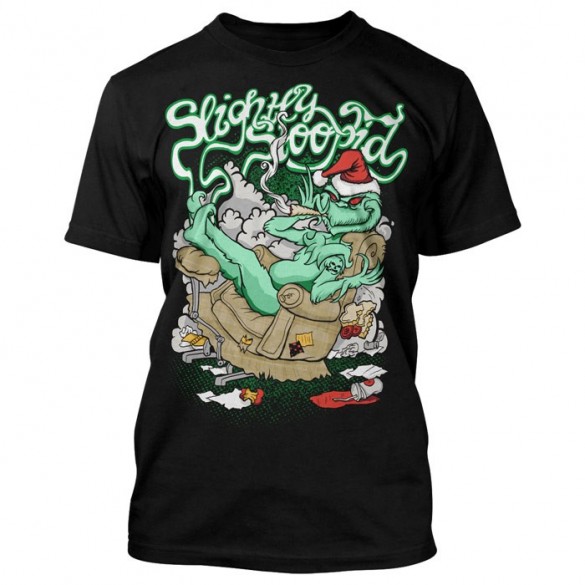 Stoned Grinch Tee Design