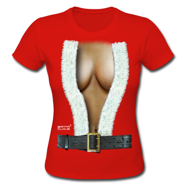 Sweet Santa Claus Custom T-shirt Design 