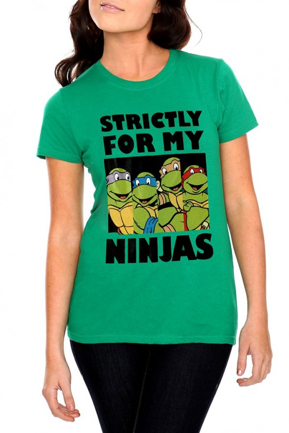 Teenage Mutant Ninja Turtles Strictly Girls T-shirt Design