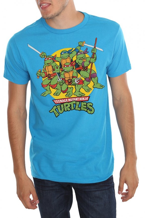 Teenage Mutant Ninja Turtles Circle Logo T-Shirt Design